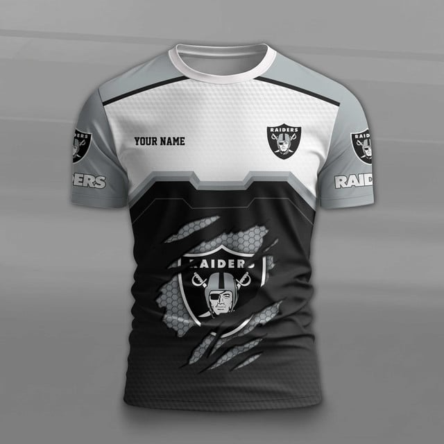 LIMITED EDITION - NEW CUSTOMIZED NFL07 LVR LAS VEGAS RAIDERS UNISEX T-SHIRT, POLO, HOODIE & JACKETS