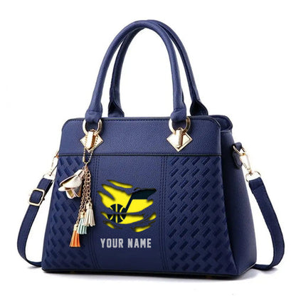 NBA Personalized Premium Handbag in Multiple Colors