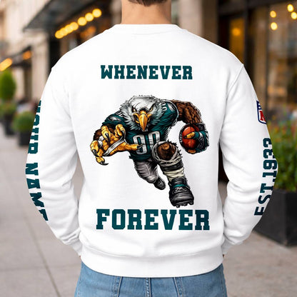 LIMITED EDITION - NEW CUSTOMIZED NFL02 PPE PHILADELPHIA EAGLES UNISEX T-SHIRT, POLO, HOODIE & JACKETS
