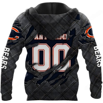 LIMITED EDITION - NEW CUSTOMIZED NFL26 CCB CHICAGO BEARS UNISEX T-SHIRT, POLO, HOODIE & JACKETS