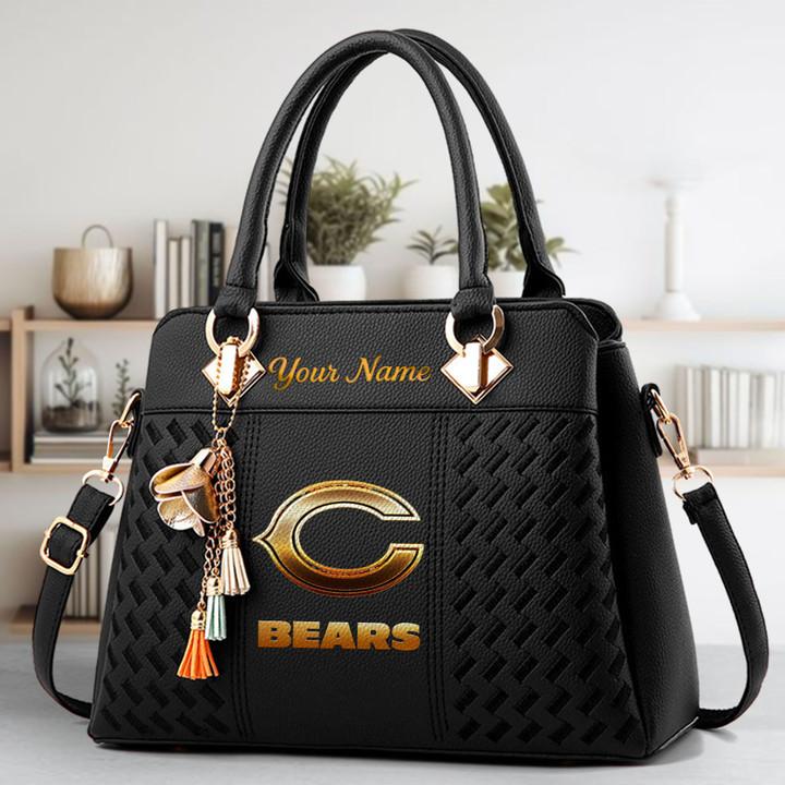 LIMITED EDITION - NEW CUSTOMIZED NFL26 CCB CHICAGO BEARS LUXURY HANDBAG IN MULTIPLE COLORS