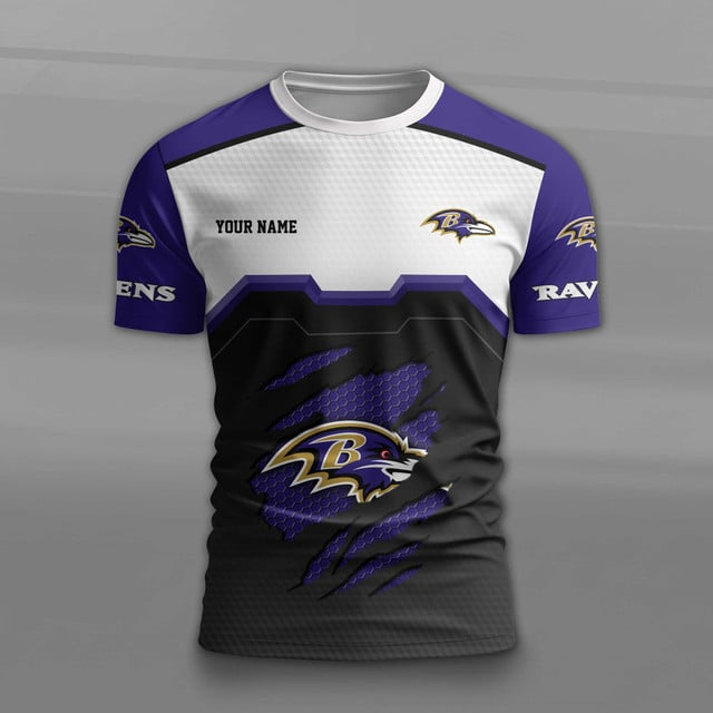 LIMITED EDITION - NEW CUSTOMIZED NFL28 BTR BALTIMORE RAVENS UNISEX T-SHIRT, POLO, HOODIE & JACKETS