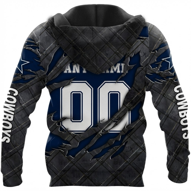 LIMITED EDITION - NEW CUSTOMIZED NFL21 DCB DALLAS COWBOYS UNISEX T-SHIRT, POLO, HOODIE & JACKETS