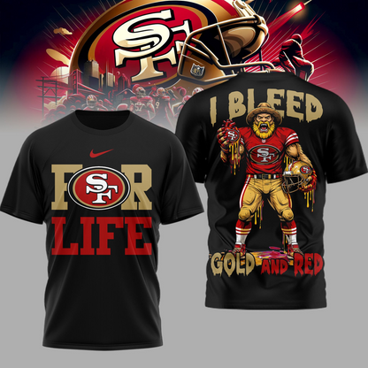 LIMITED EDITION - NEW CUSTOMIZED NFL11 SF49 SF49ERS UNISEX T-SHIRT, POLO & HOODIE