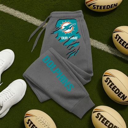 LIMITED EDITION - NEW PERSONALIZED NFL19 MDP MIAMI DOLPHINS JOGGERS