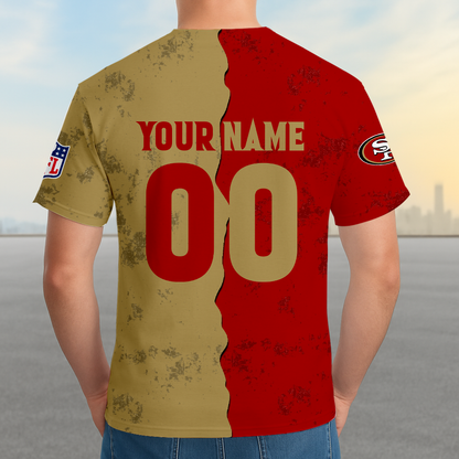 LIMITED EDITION - NEW CUSTOMIZED NFL11 SF49 SAN FRANCISCO 49ERS UNISEX T-SHIRT, POLO, HOODIE & JACKETS