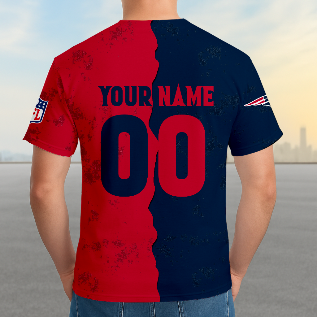 LIMITED EDITION - NEW CUSTOMIZED NFL27 NEP NEW ENGLAND PATRIOTS UNISEX T-SHIRT, POLO, HOODIE & JACKETS