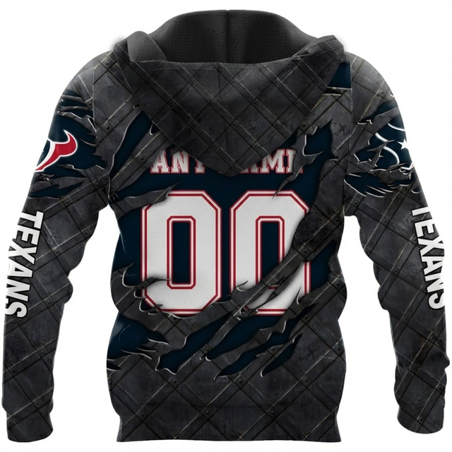 LIMITED EDITION - NEW CUSTOMIZED NFL15 HTT HOUSTON TEXANS UNISEX T-SHIRT, POLO, HOODIE & JACKETS
