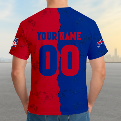 LIMITED EDITION - NEW CUSTOMIZED NFL03 BFB BUFFALO BILLS UNISEX T-SHIRT, POLO, HOODIE & JACKETS