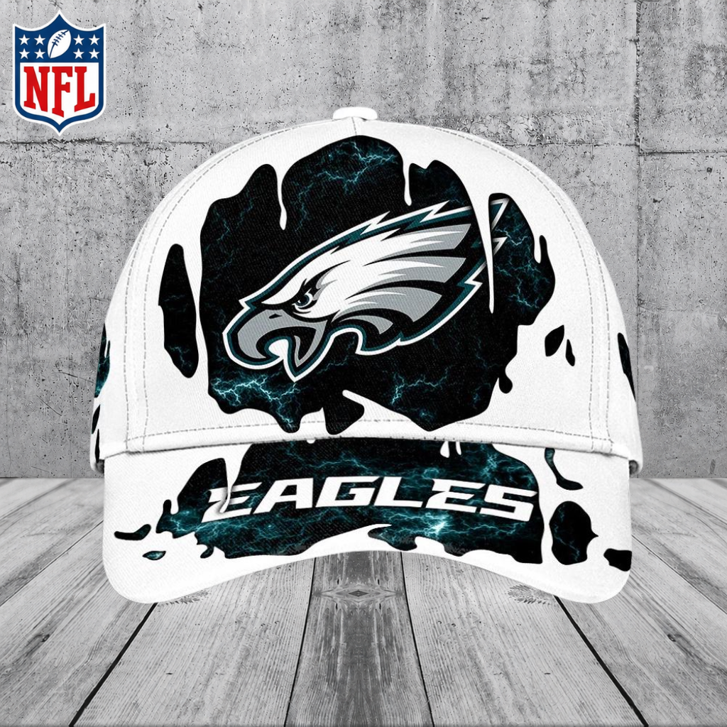 [SPECIAL OFFER] NEW CUSTOMIZED NFL02 PPE PHILADELPHIA EAGLES CLASSIC CAP
