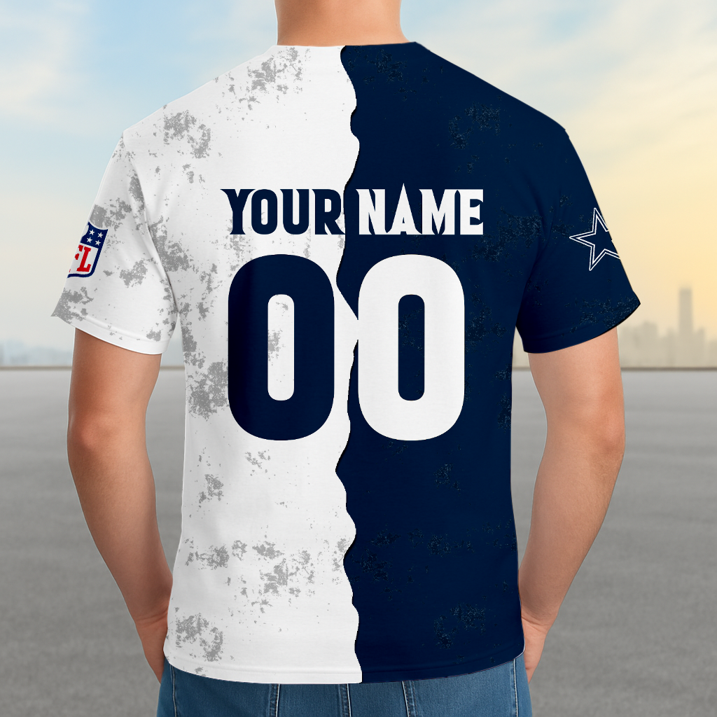 LIMITED EDITION - NEW CUSTOMIZED NFL21 DCB DALLAS COWBOYS UNISEX T-SHIRT, POLO, HOODIE & JACKETS