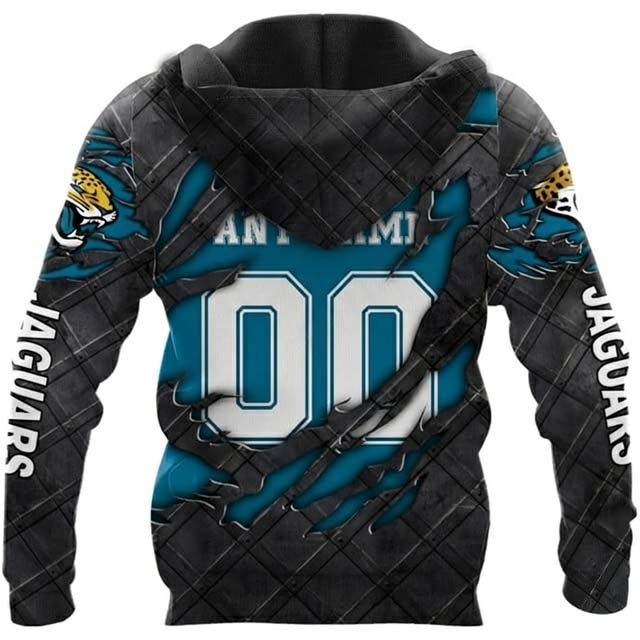 LIMITED EDITION - NEW CUSTOMIZED NFL30 JSJ JACKSONVILLE JAGUARS UNISEX T-SHIRT, POLO, HOODIE & JACKETS