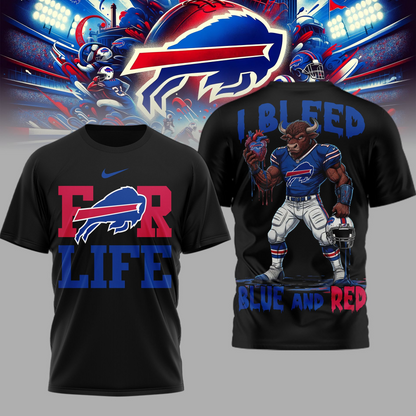 LIMITED EDITION - NEW CUSTOMIZED NFL03 BFB BF BILLS UNISEX T-SHIRT, POLO & HOODIE