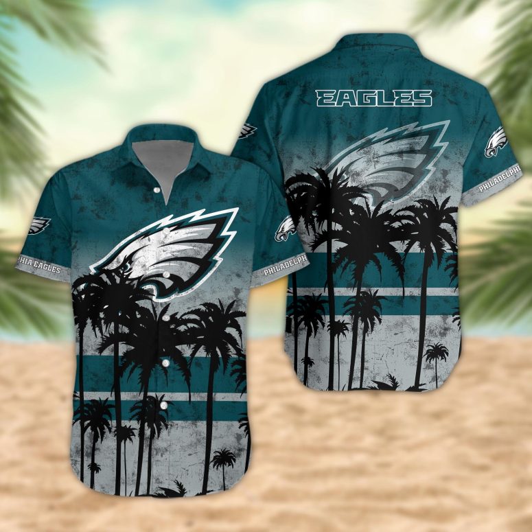 LIMITED EDITION - NEW CUSTOMIZED NFL02 PPE PHILADELPHIA EAGLES UNISEX HAWAIIAN SHIRT