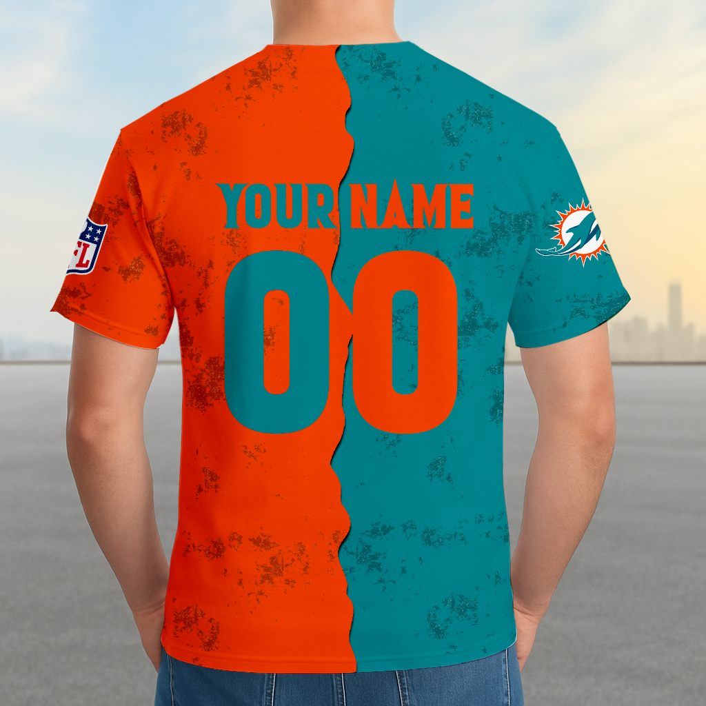 LIMITED EDITION - NEW CUSTOMIZED NFL19 MDP MIAMI DOLPHINS UNISEX T-SHIRT, POLO, HOODIE & JACKETS