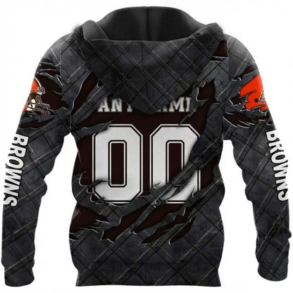 LIMITED EDITION - NEW CUSTOMIZED NFL29 CLB CLEVELAND BROWNS UNISEX T-SHIRT, POLO, HOODIE & JACKETS