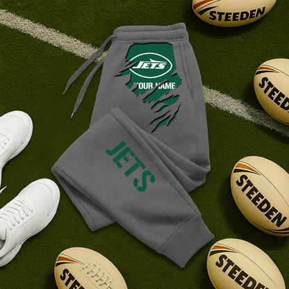 LIMITED EDITION - NEW PERSONALIZED NFL25 NYJ NEW YORK JETS JOGGERS