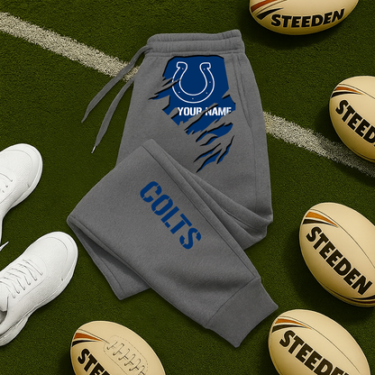 LIMITED EDITION - NEW PERSONALIZED NFL17 IDC INDIANAPOLIS COLTS JOGGERS