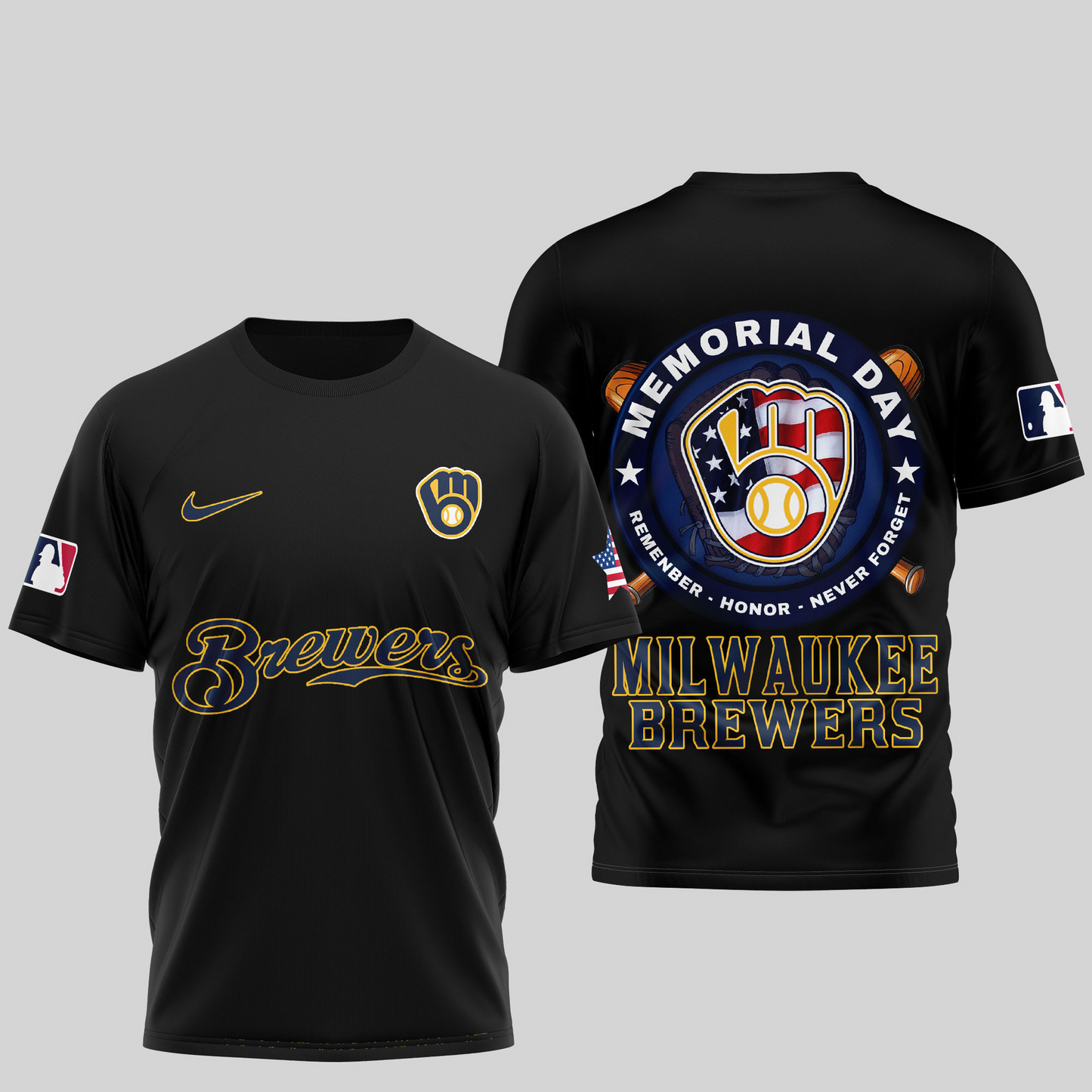 LIMITED EDITION - NEW CUSTOMIZED MLB15 MBS MILWAUKEE BREWERS T-SHIRT, HOODIE, ZIP HOODIE