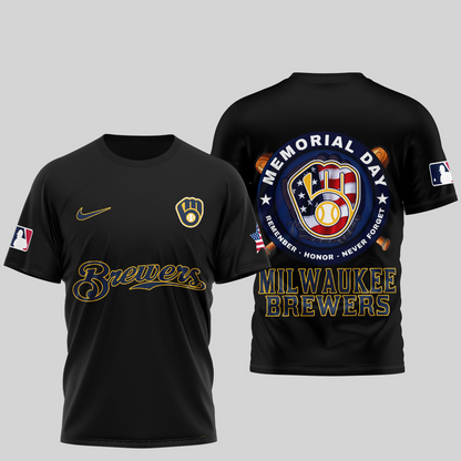 LIMITED EDITION - NEW CUSTOMIZED MLB15 MBS MILWAUKEE BREWERS T-SHIRT, HOODIE, ZIP HOODIE