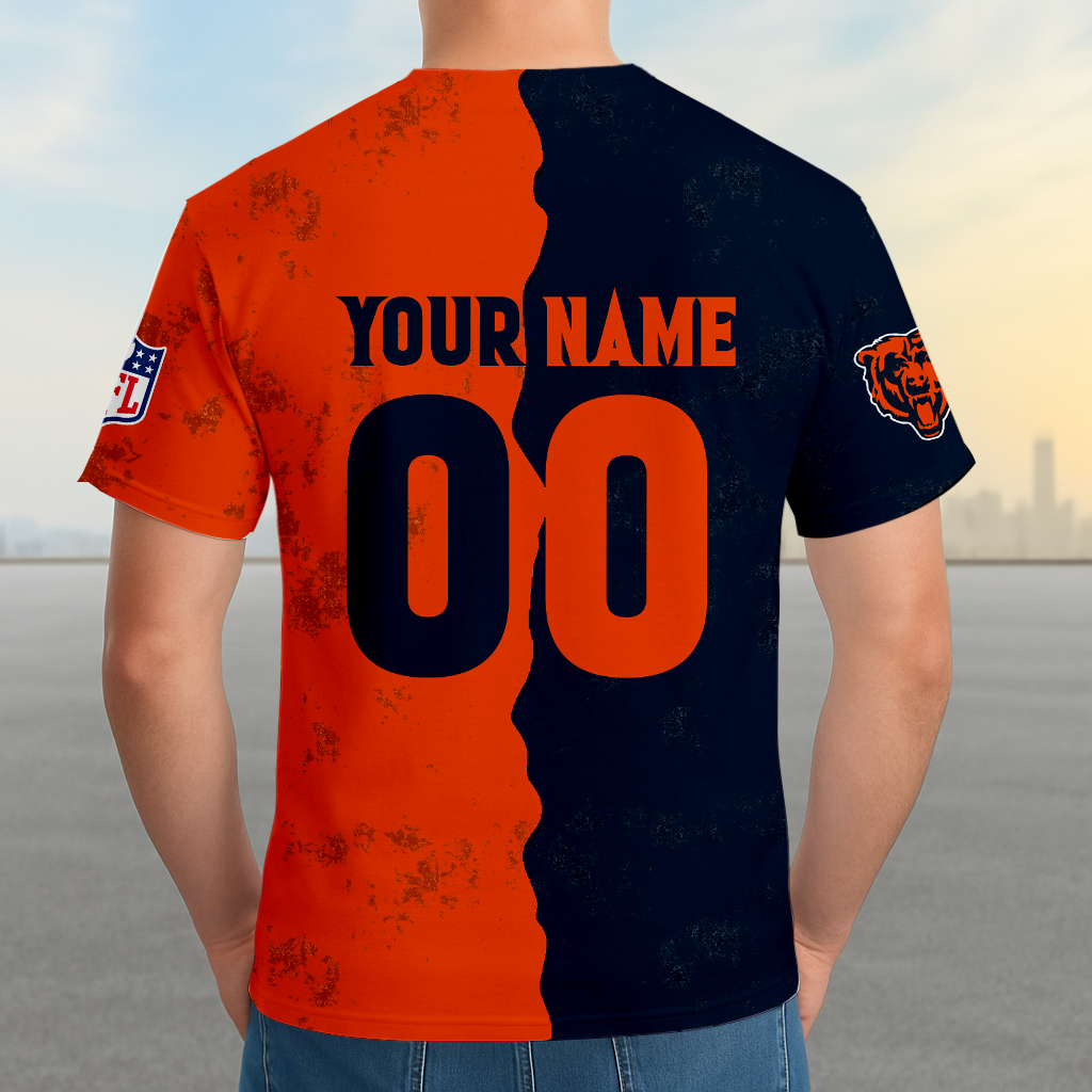 LIMITED EDITION - NEW CUSTOMIZED NFL26 CCB CHICAGO BEARS UNISEX T-SHIRT, POLO, HOODIE & JACKETS