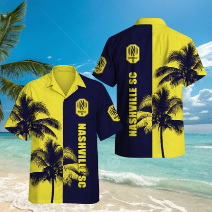 TOP SELLING - NEW CUSTOMIZED MLS02 NSC NASHVILLE SC UNISEX HAWAIIAN SHIRT