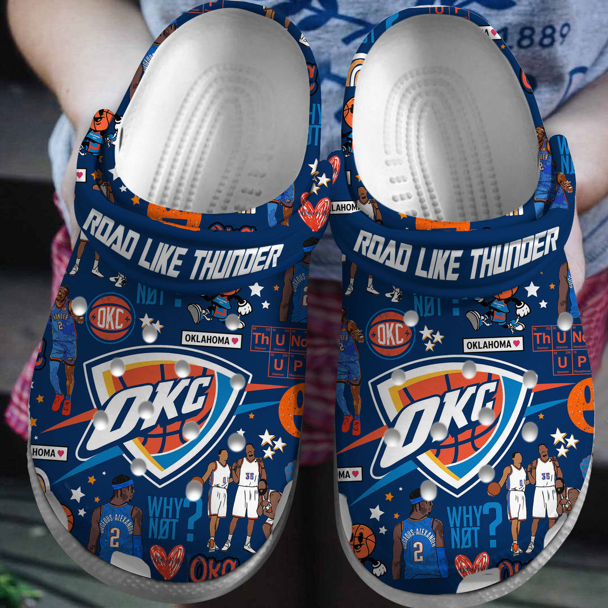 Oklahoma City Thunder Premium Clogs