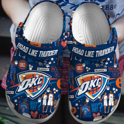 Oklahoma City Thunder Premium Clogs