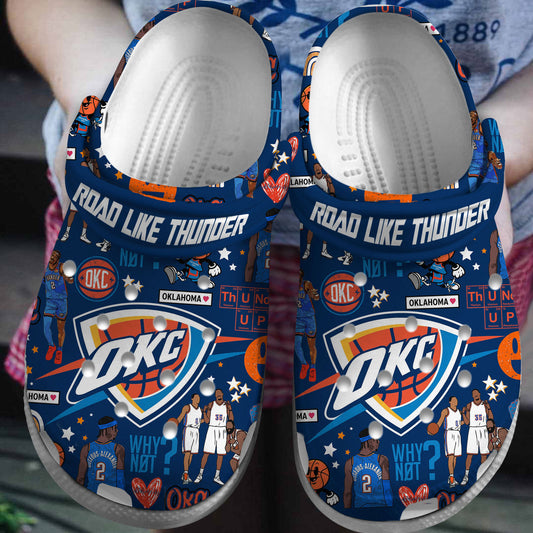Oklahoma City Thunder Premium Clogs