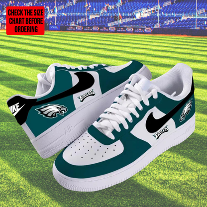 [SPECIAL OFFER] NEW CUSTOMIZED NFL02 PPE PHILADELPHIA EAGLES AF1 SHOES