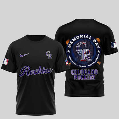 LIMITED EDITION - NEW CUSTOMIZED MLB30 COR COLORADO ROCKIES T-SHIRT, HOODIE, ZIP HOODIE