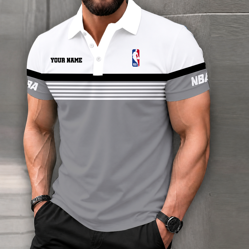LIMITED EDITION - NEW CUSTOMIZED NBA31 NATIONAL BASKETBALL ASSOCIATION POLO SHIRT
