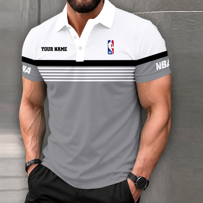 LIMITED EDITION - NEW CUSTOMIZED NBA31 NATIONAL BASKETBALL ASSOCIATION POLO SHIRT