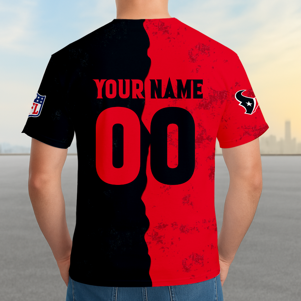 LIMITED EDITION - NEW CUSTOMIZED NFL15 HTT HOUSTON TEXANS UNISEX T-SHIRT, POLO, HOODIE & JACKETS