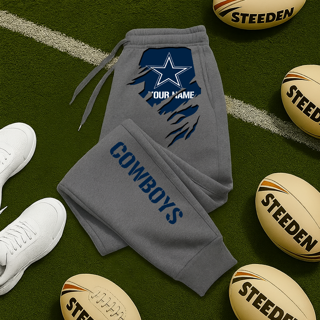 LIMITED EDITION - NEW PERSONALIZED NFL21 DCB DALLAS COWBOYS JOGGERS
