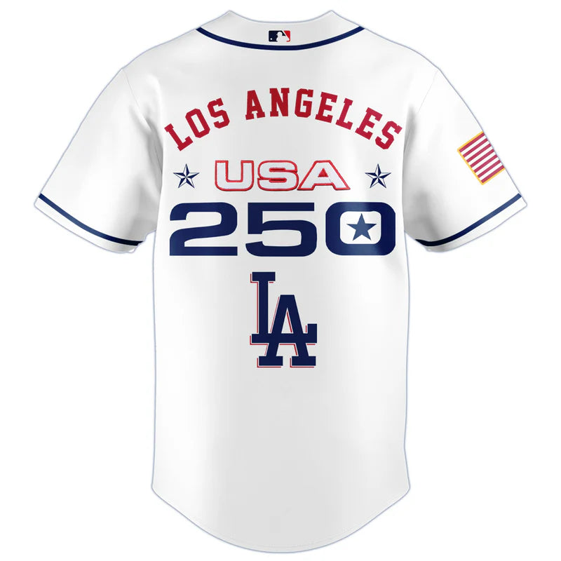 LIMITED EDITION - NEW CUSTOMIZED MLB02 LAD LOS ANGELES DODGERS BASEBALL JERSEY