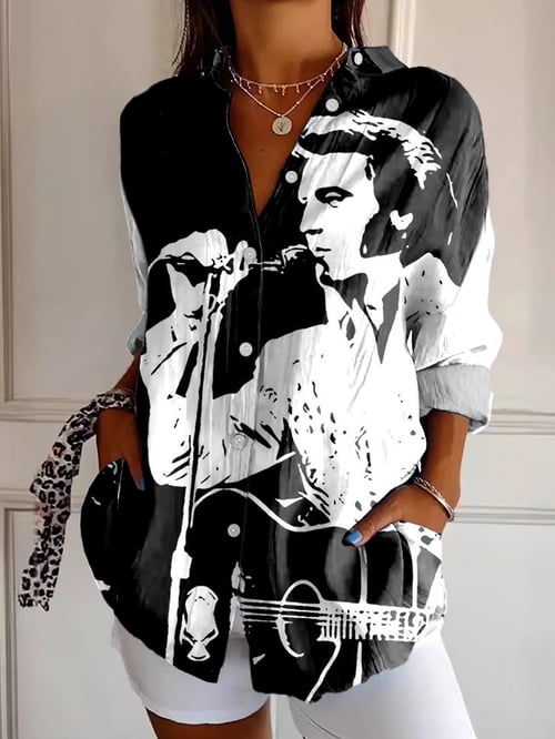 LIMITED EDITION - NEW 18 QSM CUSTOMIZED WOMEN CASUAL SHIRT FOR FAN