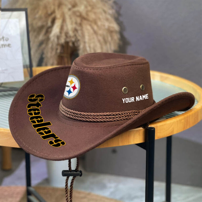 LIMITED EDITION - NEW CUSTOMIZED NFL14 PSB PITTSBURGH STEELERS COWBOY HAT