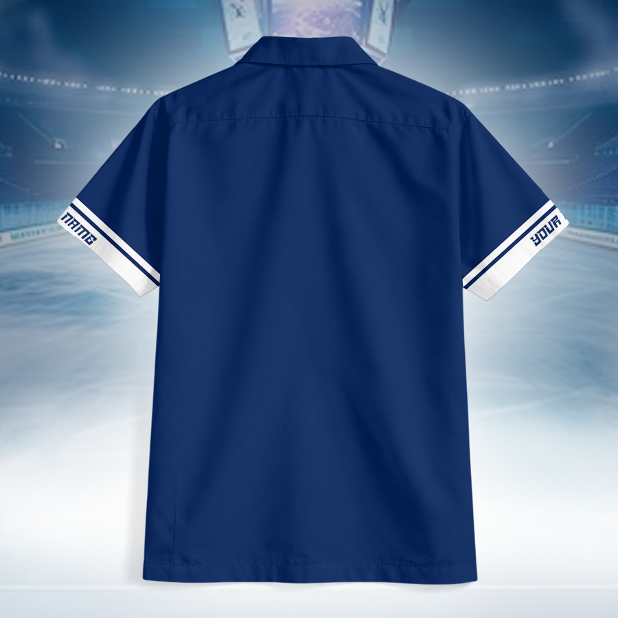 LIMITED EDITION - NEW CUSTOMIZED NHL03 EMO EDMONTON OILERS UNISEX HAWAIIAN SHIRT