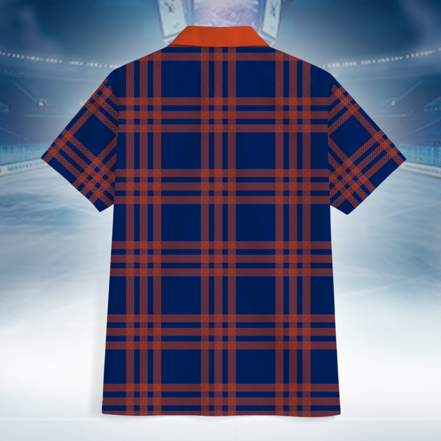 LIMITED EDITION - NEW CUSTOMIZED NHL03 EMO EDMONTON OILERS UNISEX HAWAIIAN SHIRT