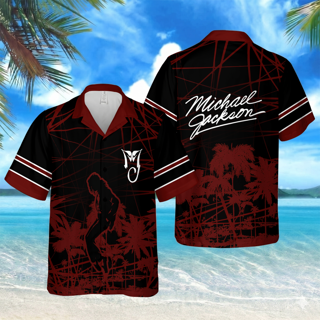 [FAN EXCLUSIVE] NEW CUSTOMIZED MICHAEL JACKSON UNISEX HAWAIIAN SHIRT