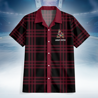 LIMITED EDITION - NEW CUSTOMIZED NHL30 AZC ARIZONA COYOTES UNISEX HAWAIIAN SHIRT