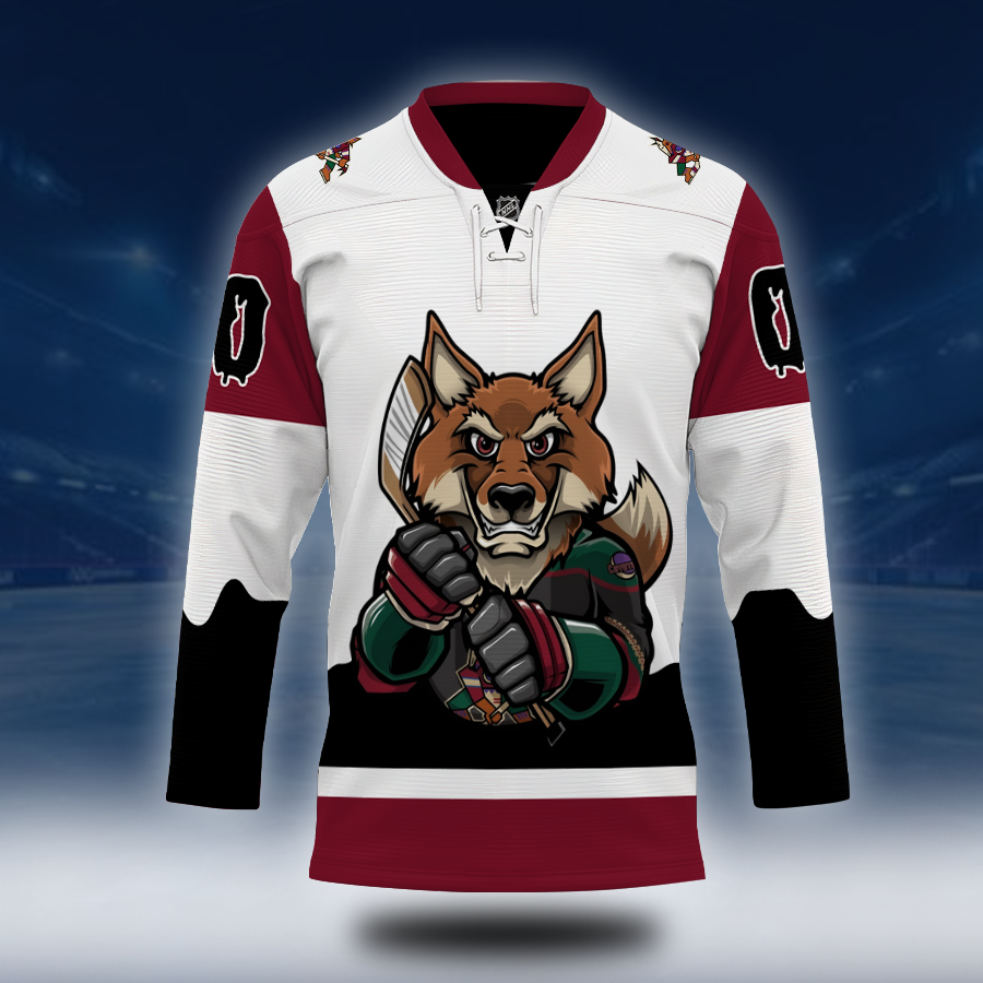 LIMITED EDITION - NEW CUSTOMIZED NHL30 AZC ARIZONA COYOTES UNISEX HOCKEY JERSEY