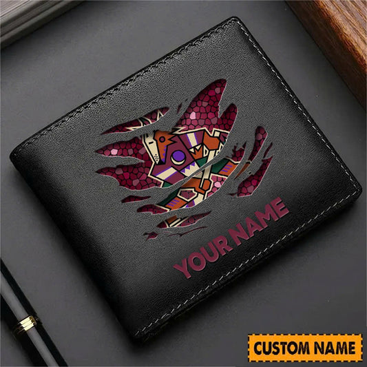 LIMITED EDITION - NEW CUSTOMIZED NHL30 AZC ARIZONA COYOTES LEATHER WALLET