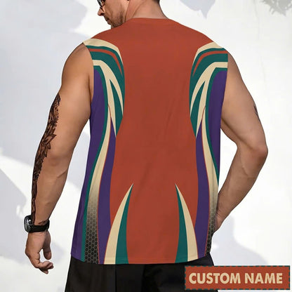 LIMITED EDITION - NEW CUSTOMIZED NHL30 AZC ARIZONA COYOTES TANK TOP & GYM SHIRT