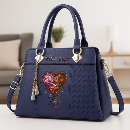 LIMITED EDITION - NEW CUSTOMIZED NHL30 AZC ARIZONA COYOTES ZIP HANDBAG MULTICOLOR