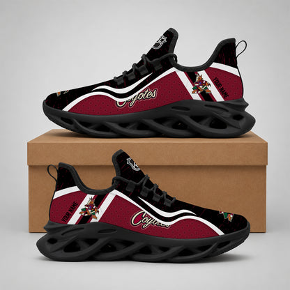 VIRAL EDITION - NEW CUSTOMIZED NHL30 AZC ARIZONA COYOTES CLUNKY SNEAKERS