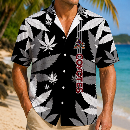 LIMITED EDITION - NEW CUSTOMIZED NHL30 AZC ARIZONA COYOTES UNISEX HAWAIIAN SHIRT