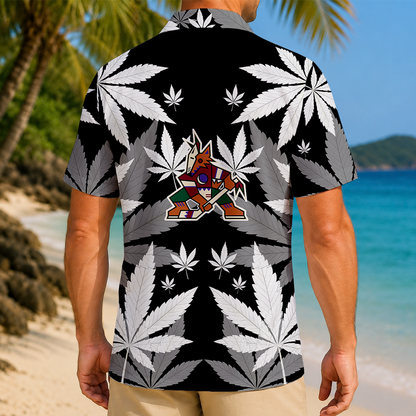 LIMITED EDITION - NEW CUSTOMIZED NHL30 AZC ARIZONA COYOTES UNISEX HAWAIIAN SHIRT