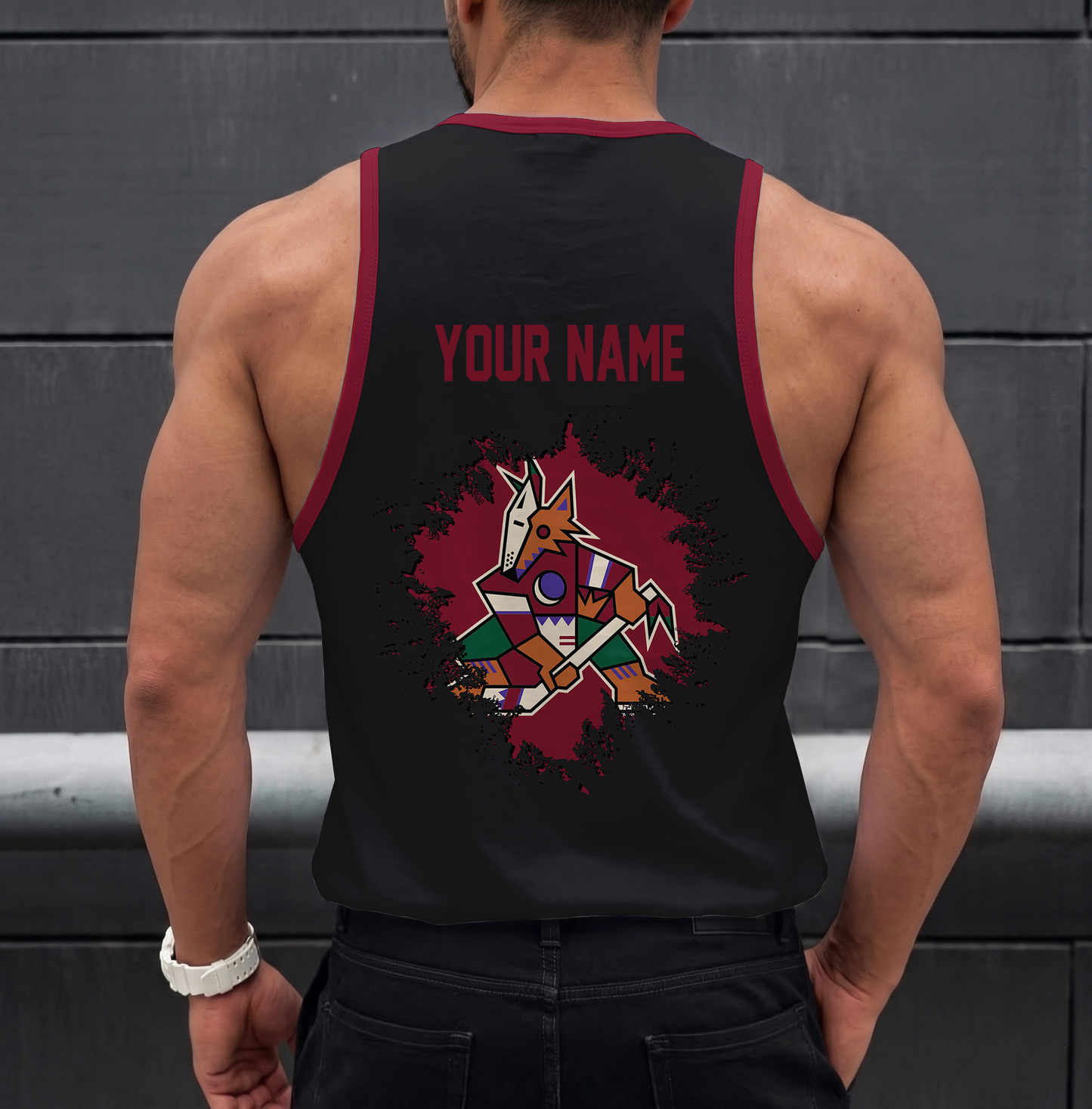 LIMITED EDITION - NEW CUSTOMIZED NHL30 AZC ARIZONA COYOTES UNISEX TANK TOP